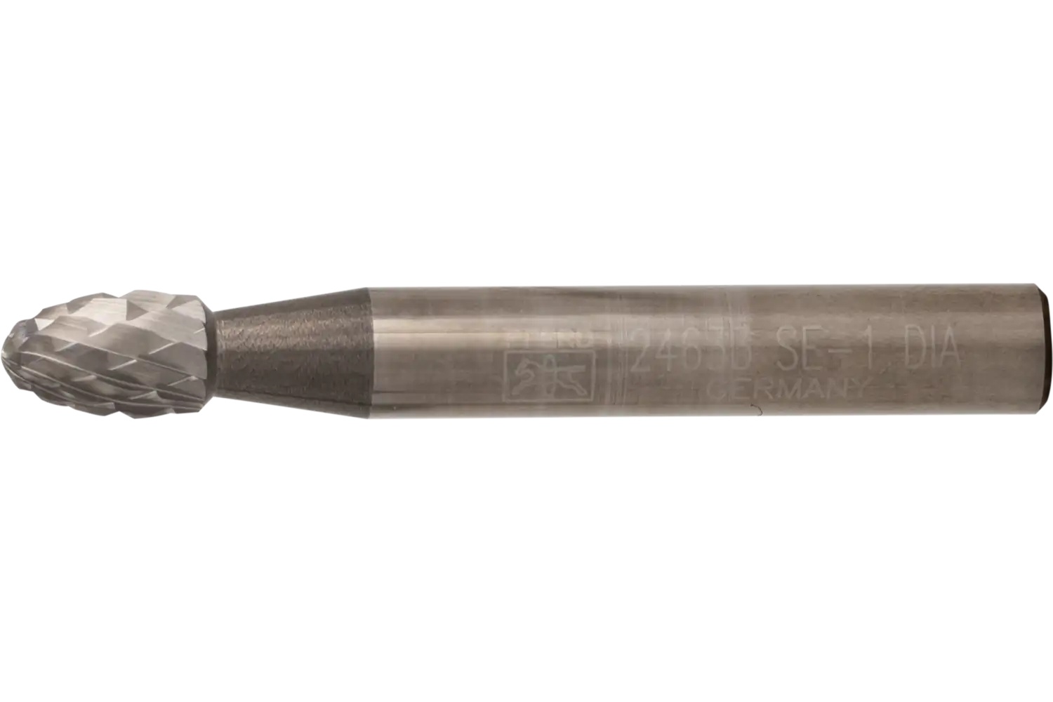 Picture of Pferd Carbide Bur SE-1 Oval Shape Diamond Cut 1/4" x 3/8" x 1/4" Shank